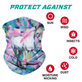 Neck Gaiter Face Mask Bandana Neck Gators Face Coverings for Men & Women I Neck Gator Masks Rave Life Series 1