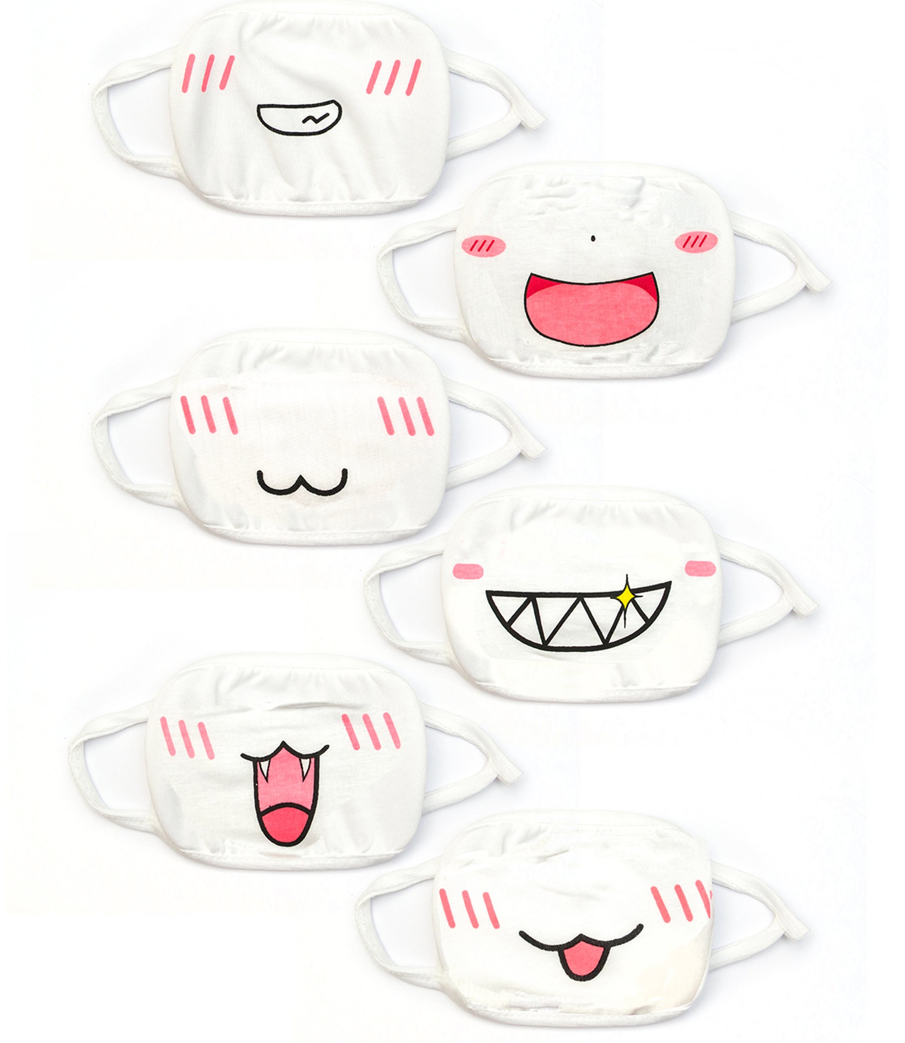 Chibi Anime Aesthetic Mask Face