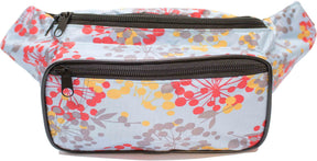 Fanny Pack Floral Dandelion Fanny Pack (light blue) - SoJourner Bags