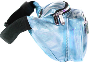 Fanny Pack Glitter Blue Fanny Pack - SoJourner Bags