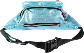 Fanny Pack Glitter Blue Fanny Pack - SoJourner Bags