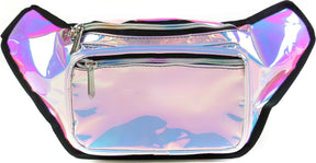 Fanny Pack Blue Iridescent Fanny Pack - SoJourner Bags