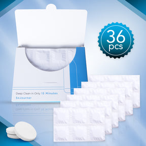 Bottle Cleaner Tablets - 36 Pack, Biodegradable, Chlorine & Odor Free, Hydration Bladder and Water Bottle Cleaning Tablets, Removes Stubborn Stains & Odors