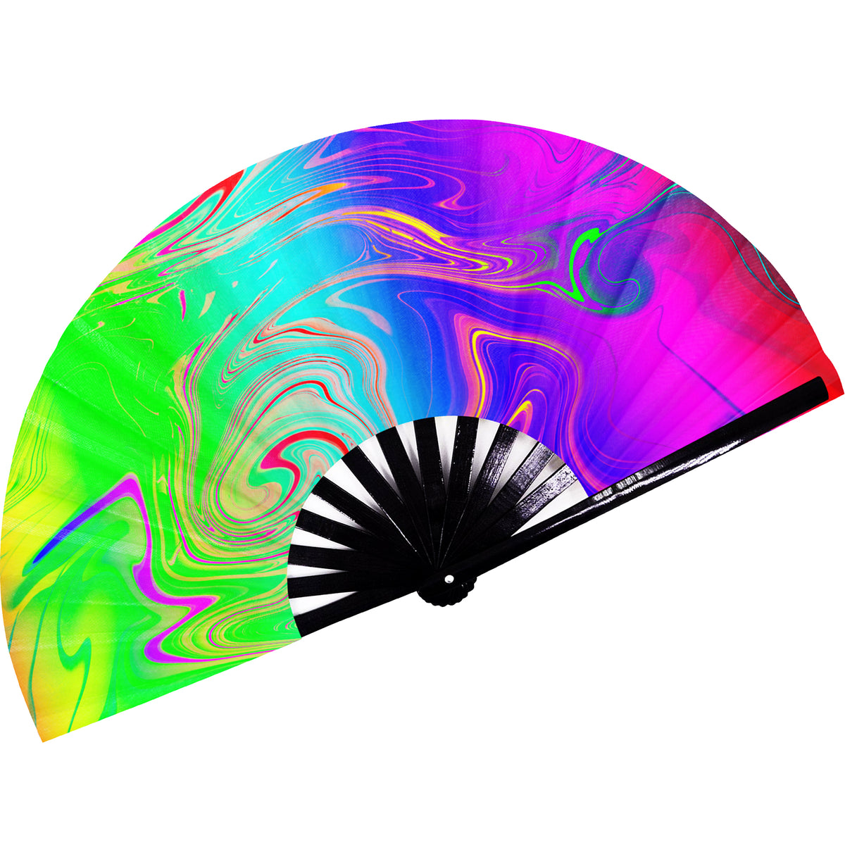 Fanny Pack SoJourner Bags Rave Hand Fan (Psychedelic 2) - SoJourner Bags