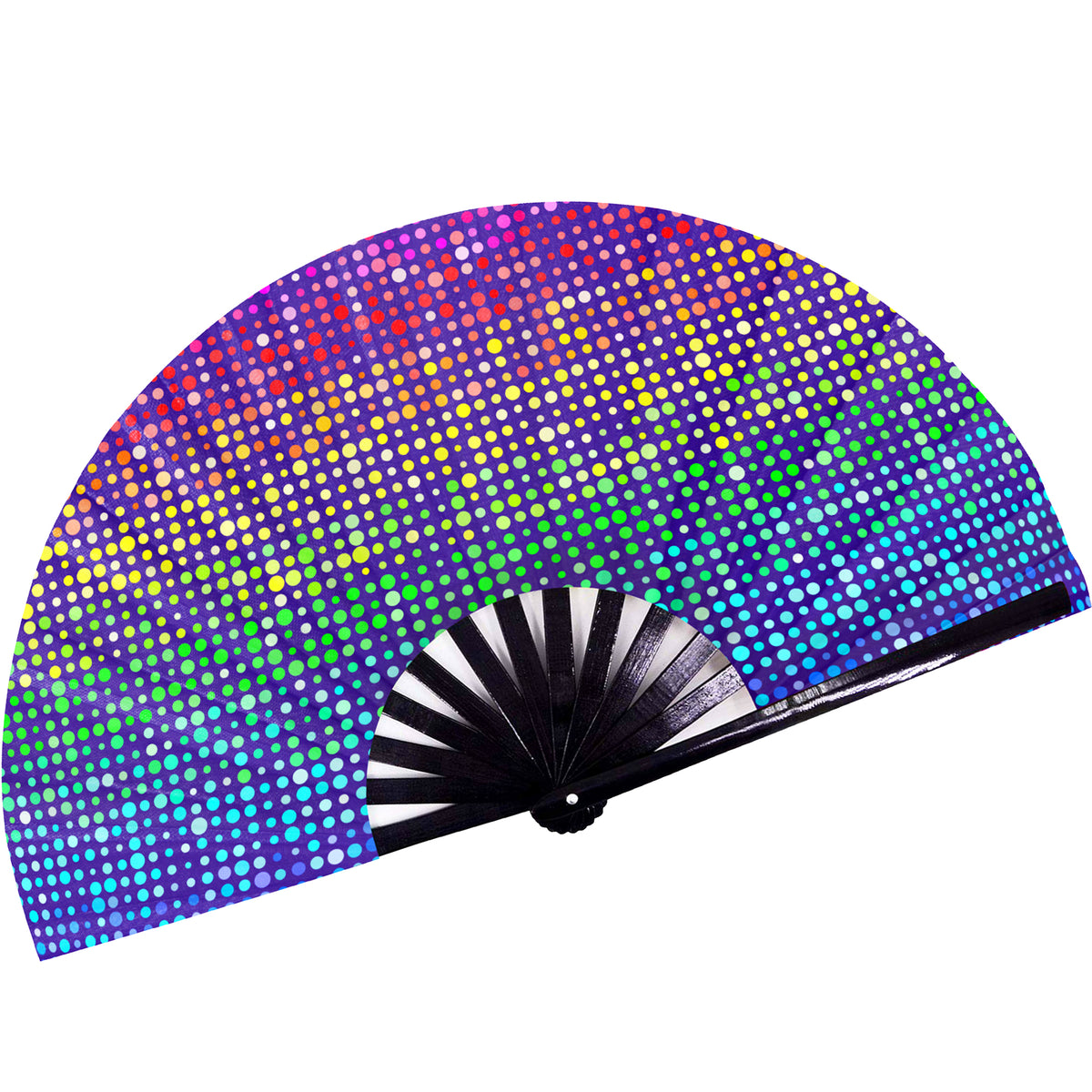 Fanny Pack SoJourner Bags Rave Hand Fan (Rainbow Lights) - SoJourner Bags