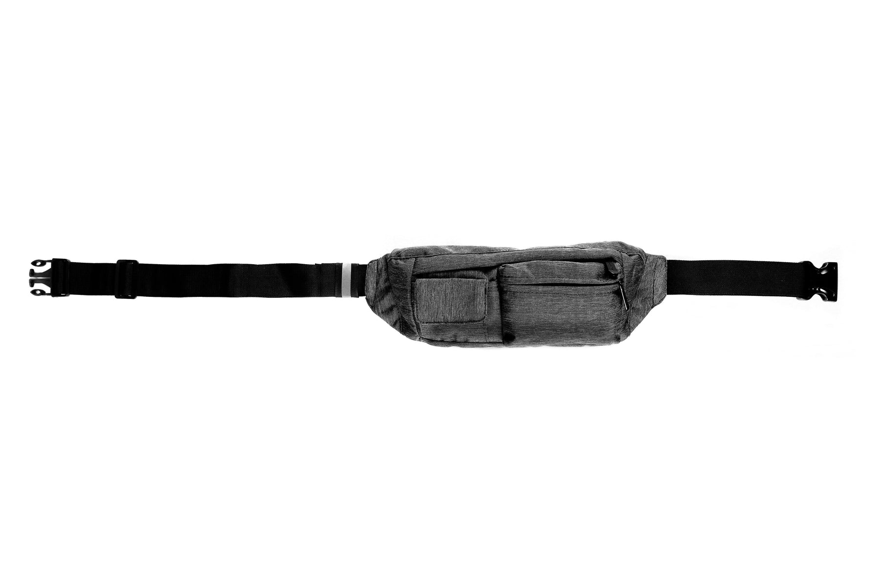 Fanny Pack 2-Pocket Gray Fanny Pack - SoJourner Bags