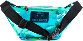 Fanny Pack Aqua Transparent Fanny Pack - SoJourner Bags